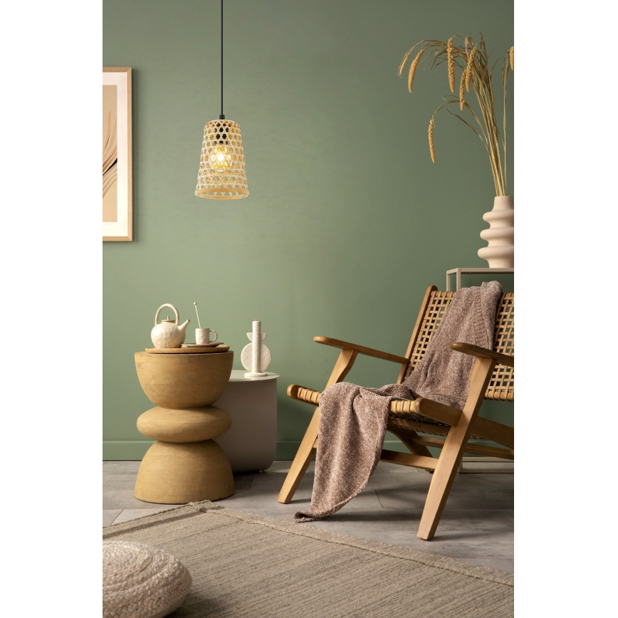 Eglo - Candelabro num fio 1xE27/40W/230V diâmetro 180mm