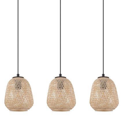 Eglo - Candelabro num fio 3xE27/40W/230V