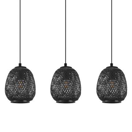 Eglo - Candelabro num fio 3xE27/40W/230V