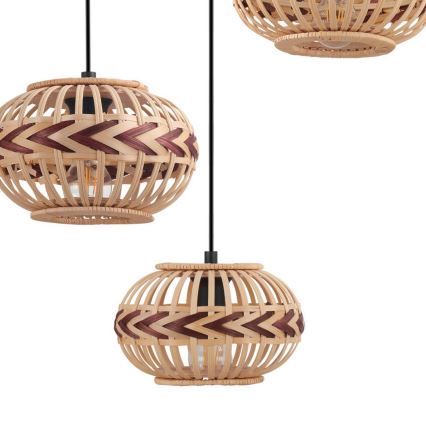 Eglo - Candelabro num fio 3xE27/40W/230V