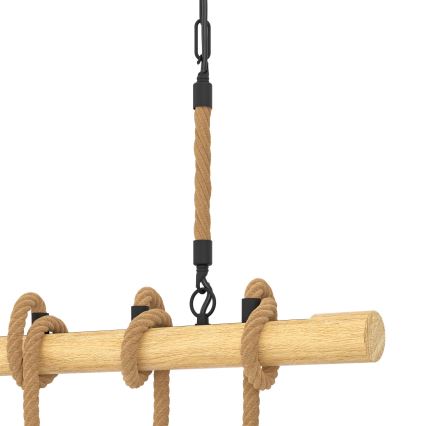 Eglo 43318 - Lustre suspenso por corrente YOUNGSTOWN 4xE27/40W/230V