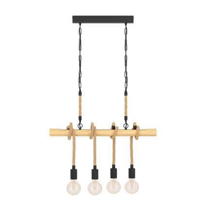 Eglo 43318 - Lustre suspenso por corrente YOUNGSTOWN 4xE27/40W/230V