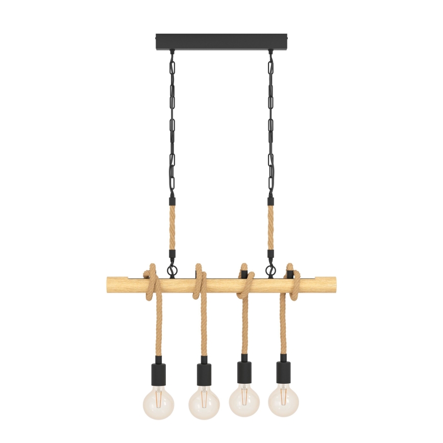 Eglo 43318 - Lustre suspenso por corrente YOUNGSTOWN 4xE27/40W/230V