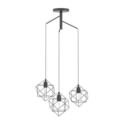 Eglo - Candelabro num fio 3xE27/60W/230V