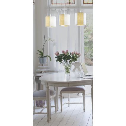 Eglo - Candelabro num fio 3xE27/40W/230V