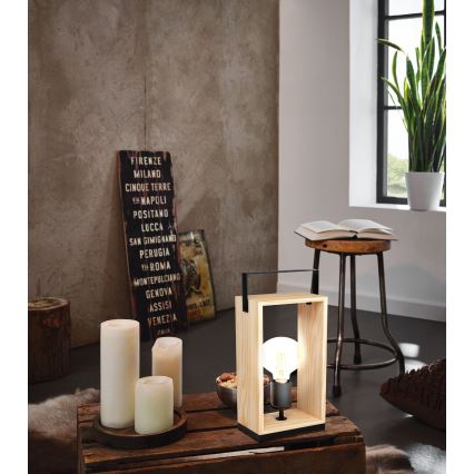 Eglo - Lâmpada de mesa 1xE27/40W/230V