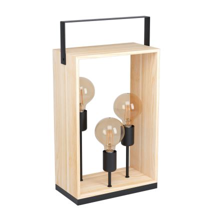 Eglo - Lâmpada de mesa 3xE27/40W/230V