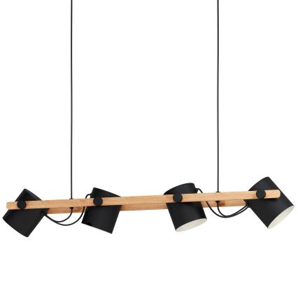 Eglo - Candelabro num fio 4xE27/28W/230V