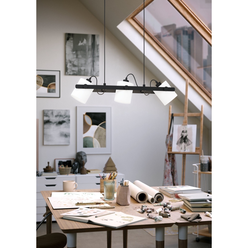 Eglo - Candelabro num fio 3xE27/28W/230V