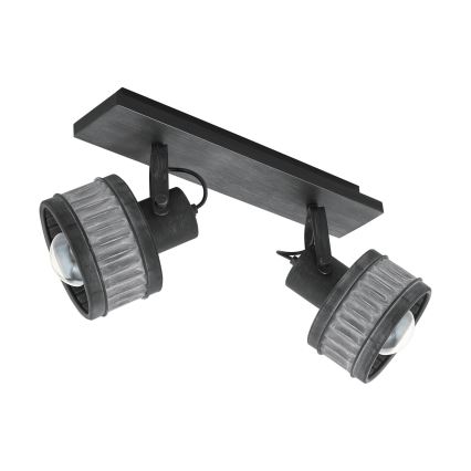 Eglo 43445 - Spot de teto TURROCK 2xE27/28W/230V