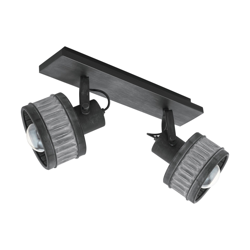 Eglo 43445 - Spot de teto TURROCK 2xE27/28W/230V