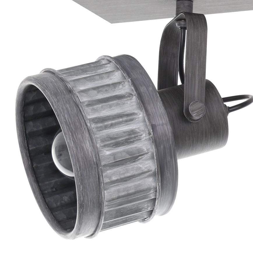 Eglo 43445 - Spot de teto TURROCK 2xE27/28W/230V