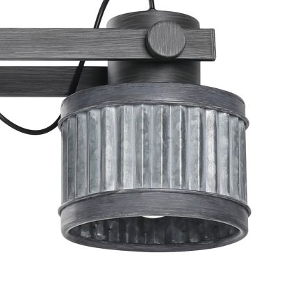 Eglo 43447 - Lustre pendente com corrente TURROCK, 3x E27/28W/230V