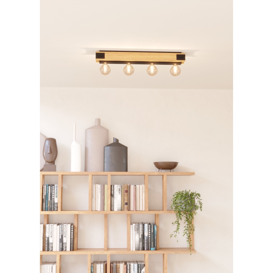 Eglo - Luz de teto 4xE27/60W/230V
