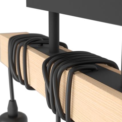 Eglo - Candeeiro integrado TOWNSHEND 3xE27/60W/230V