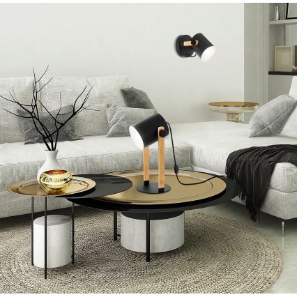 Eglo - Candeeiro de mesa 1xE27/28W/230V