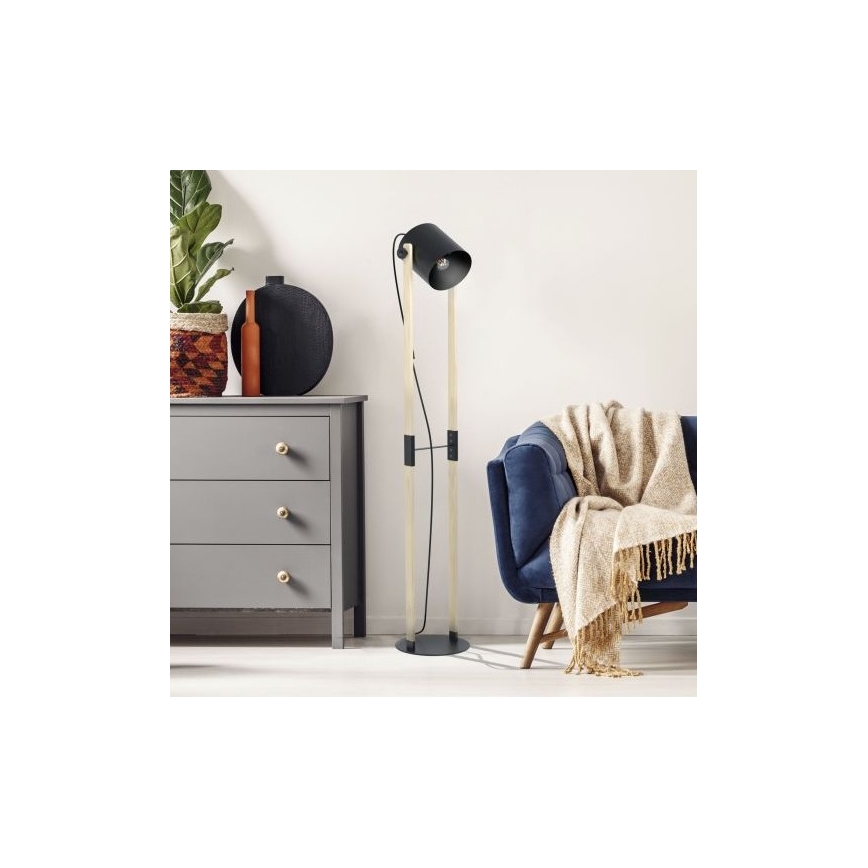 Eglo - Candeeiro de pé 1xE27/28W/230V