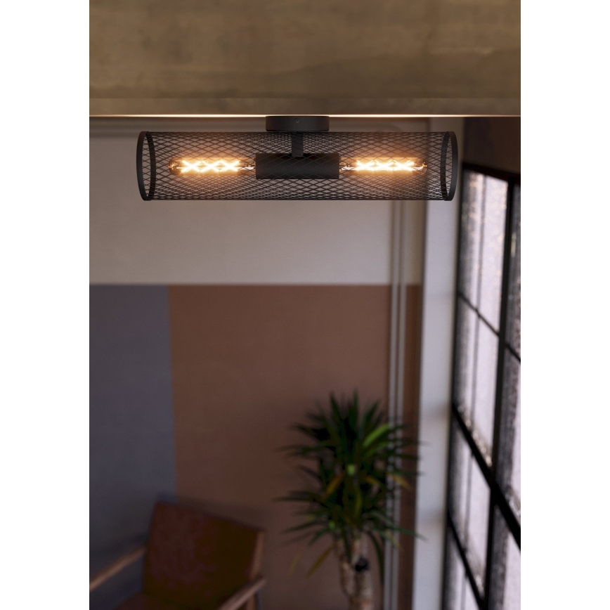 Eglo - Iluminação de parede 2xE27/40W/230V