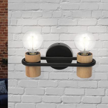 Eglo - Iluminação de parede 2xE27/40W/230V