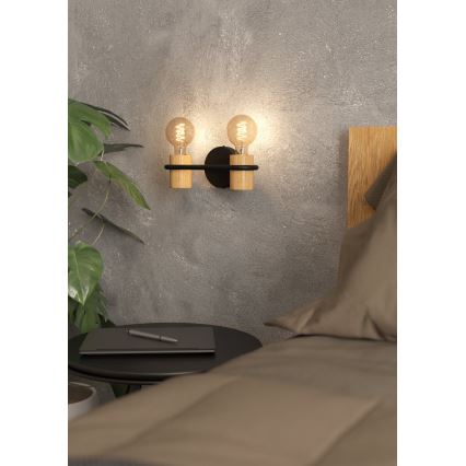 Eglo - Iluminação de parede 2xE27/40W/230V