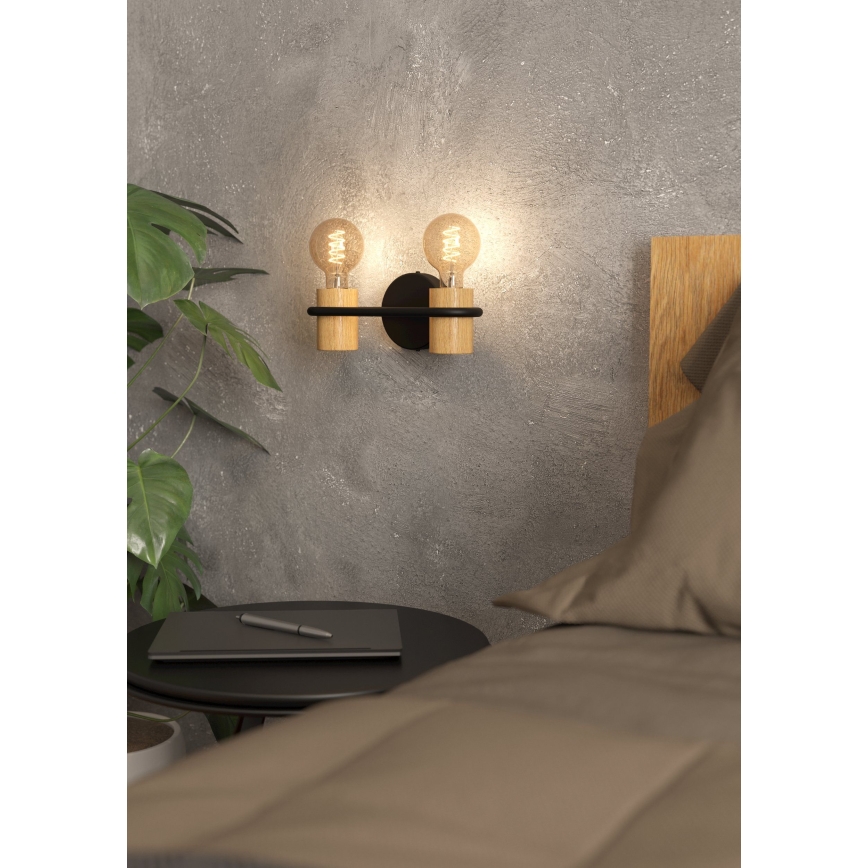 Eglo - Iluminação de parede 2xE27/40W/230V