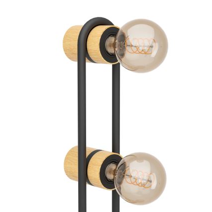 Eglo - Candeeiro de chão 3xE27/28W/230V