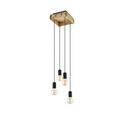 Eglo - Candelabro suspenso 4xE27/40W/230V