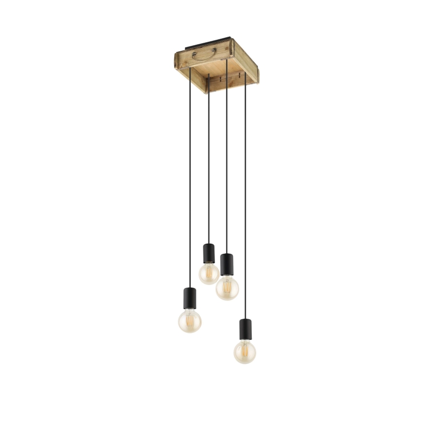 Eglo - Candelabro suspenso 4xE27/40W/230V
