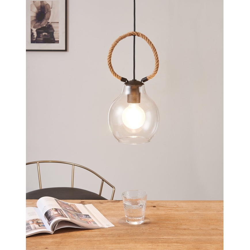 Eglo 43617 - Lustre suspenso por cabo RODING 1xE27/40W/230V