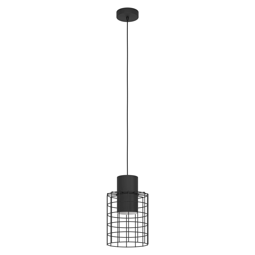 Eglo - Candelabro suspenso 1xE27/40W/230V d. 20 cm preto