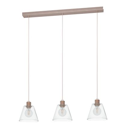 Eglo - Candelabro suspenso 3xE27/40W/230V