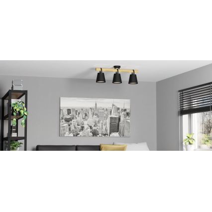 Eglo - Candelabro integrado 3xE27/10W/230V