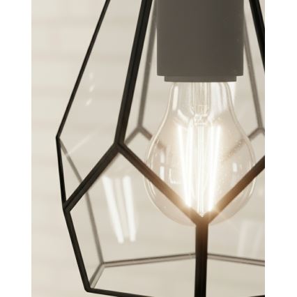 Eglo - Lustre LED suspenso por cabo 3xE27/40W/230V