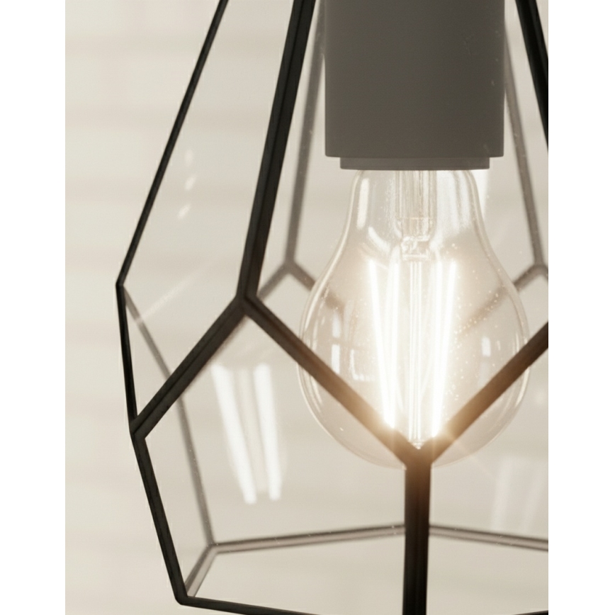 Eglo - Lustre LED suspenso por cabo 3xE27/40W/230V