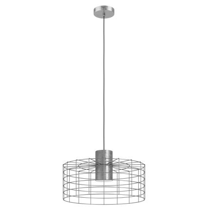 Eglo - Candelabro suspenso 1xE27/40W/230V d. 48 cm prateado