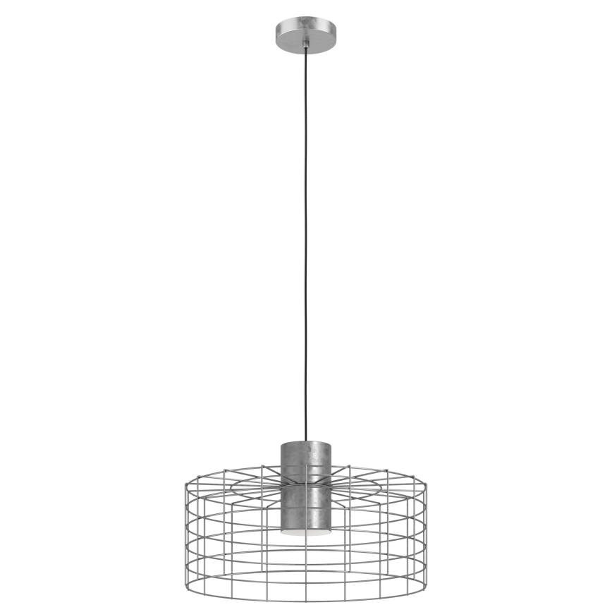 Eglo - Candelabro suspenso 1xE27/40W/230V d. 48 cm prateado