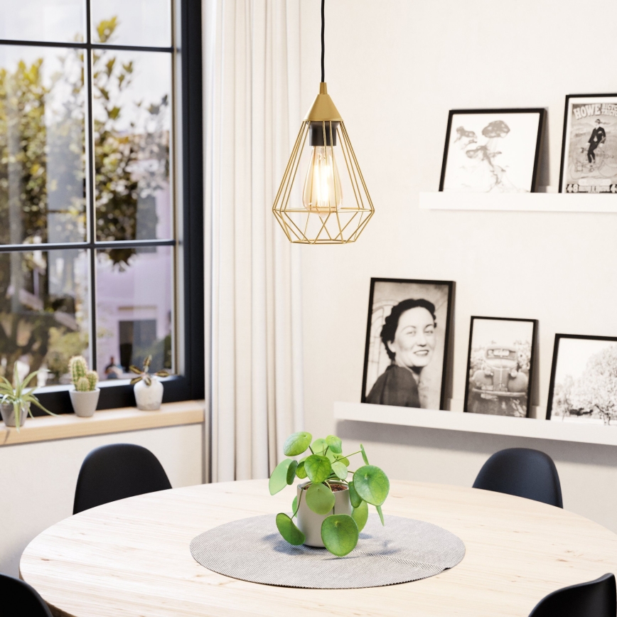 Eglo - Candelabro suspenso 1xE27/60W/230V d. 17,5 cm