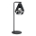 Eglo 43703 - Candeeiro de mesa CARLTON 1xE27/60W/230V preto