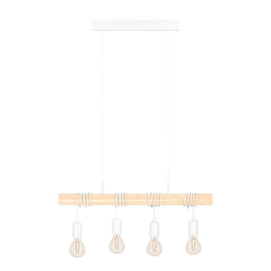 Eglo - Lustre suspenso TOWNSHEND 4xE27/60W/230V