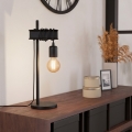 Eglo 43714 - Candeeiro de mesa TOWNSHEND 1xE27/10W/230V preto