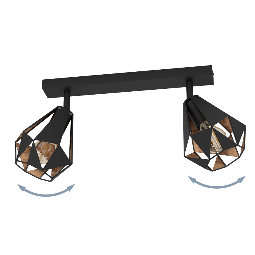 Eglo - Foco 2xE27/40W/230V