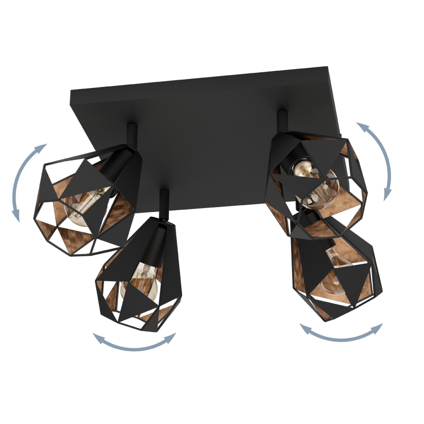 Eglo - Foco 4xE27/40W/230V