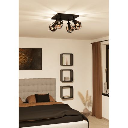 Eglo - Foco 4xE27/40W/230V