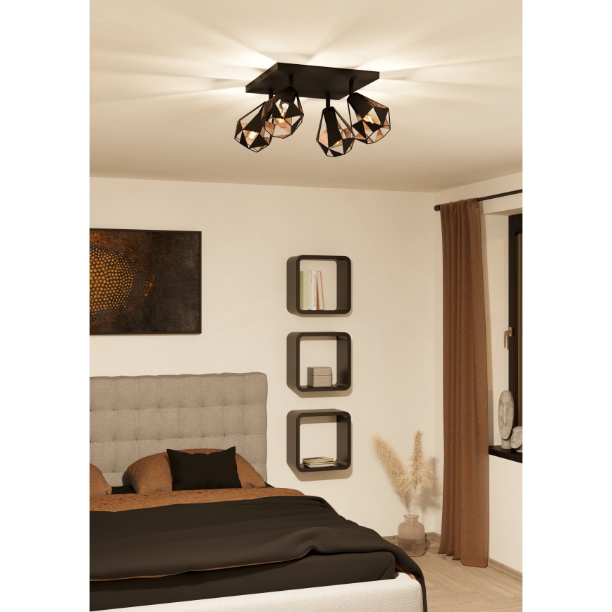 Eglo - Foco 4xE27/40W/230V