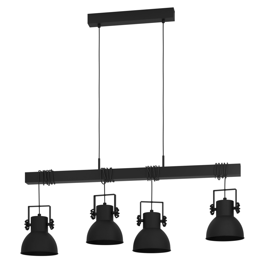Eglo - Candelabro suspenso 4xE27/40W/230V