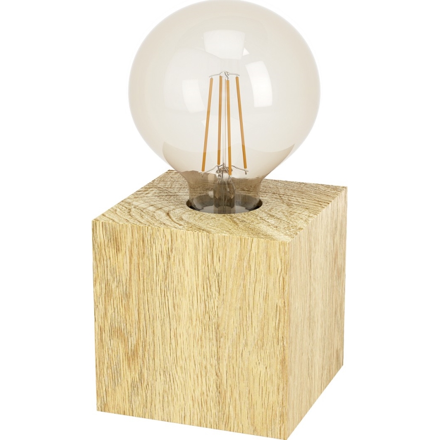 Eglo - Candeeiro de mesa 1xE27/40W/230V bege