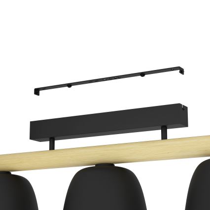 Eglo - Candeeiro integrado 3xE27/40W/230V