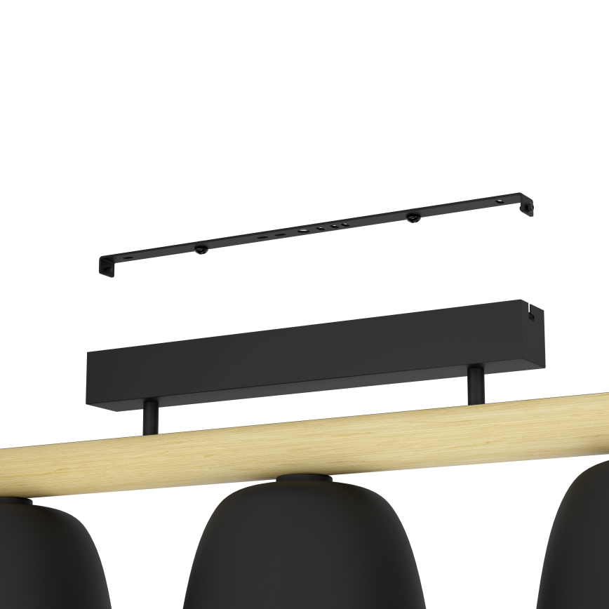 Eglo - Candeeiro integrado 3xE27/40W/230V