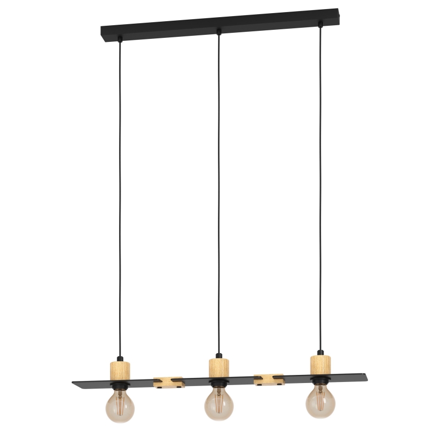 Eglo - Candelabro suspenso 3xE27/40W/230V