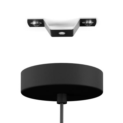 Eglo - Candeeiro suspenso 1xE27/40W/230V preto